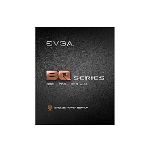 EVGA 650 BQ, 80+ BRONZE 650W, Semi Modulare, Include FREE Power On ...