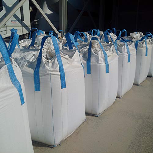 FERRPACK Big Bags 10 PZ Sacconi Big Bags Nuovo Misure 90x90h120 CmPortata 1500 kg per Trasporto Vari Materiali