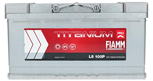 FIAMM L5 100P Batteria Auto Titanium Pro 12V 100Ah 870A EN