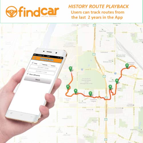 findCar - Localizzatore GPS per auto OBD [GPS OBD]. Senza installaz...