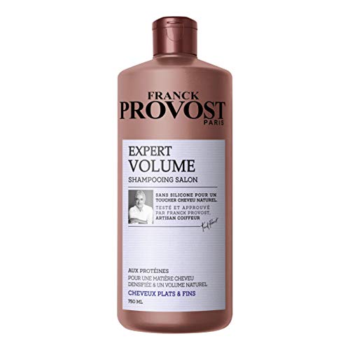 Franck Provost Expert Volume - Shampoo professionale per capelli piatti, fini, che mancano di volume, 750 ml