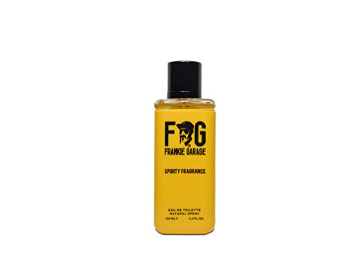 Frankie Garage - Sporty Fragrance 100 ml | Eau De Toilette Vaporisateur | Natural Spray | Profumo Uomo Per Uno Stile Di Vita Dinamico e Sportivo