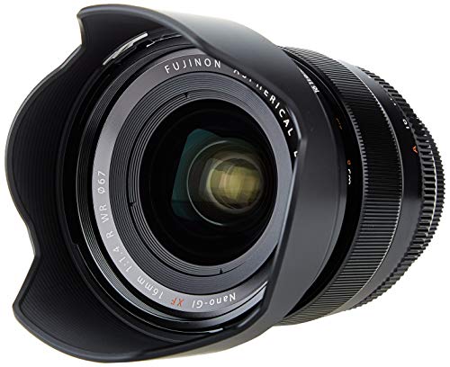 Fujifilm FUJINON XF16mmF1.4 R WR Obiettivo 16mm, f 1.4, Resistente Intemperie, Attacco X Mount, Nero