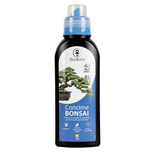 GebEarth - Concime Liquido Specifico per Bonsai con Tappo Dosatore,...