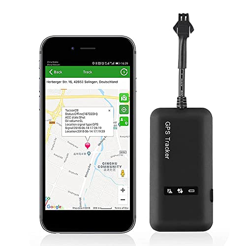 GPS Tracker per Auto,Localizzatore GPS per Auto Posizione in Tempo Reale,Localizzatore Auto GPS Motociclismo Mini GSM GPRS SIM GPS con Allarme Geofence Antifurto Anti-furto