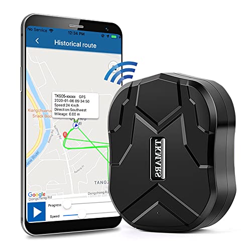 GPS Tracker per Auto TK905B,Localizzatore Auto GPS Forte Magnetismo, Localizzatore GPS per Auto 10000mAh,150 Giorni,IP65,GPS Auto con Antifurto Gratuito APP per Android iOS