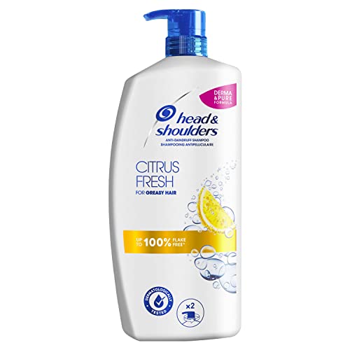 Head & Shoulders Shampoo Antiforfora Citrus Fresh, 1000ml, Confezio...