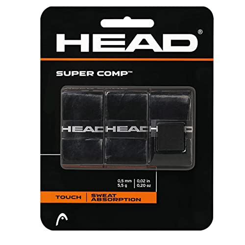 HEAD Supercomp, Tennis Accessori Unisex Adulto, Black, One Size...