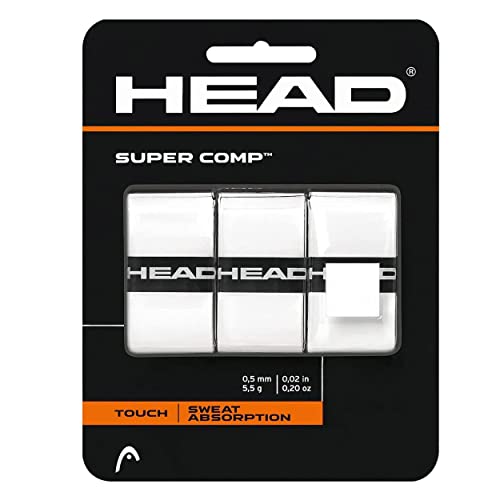 HEAD Supercomp, Tennis Accessori Unisex Adulto, White, One Size