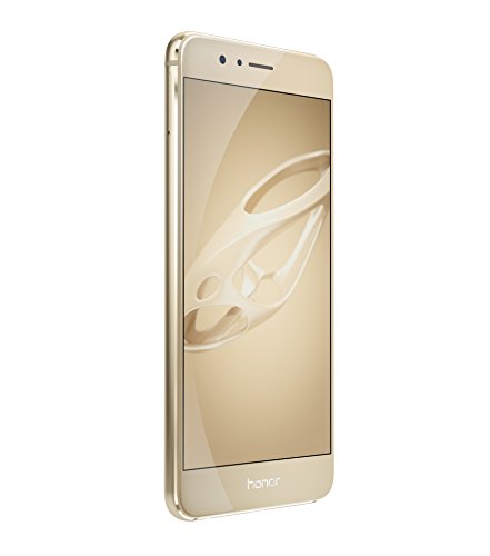 Honor 8 Premium Smartphone 4G, Display 5.2 , HiSilicon Kirin 950, 64 GB, 4 GB RAM, Doppia Fotocamera da 12 MP 8 MP, Dual Nano SIM, Oro
