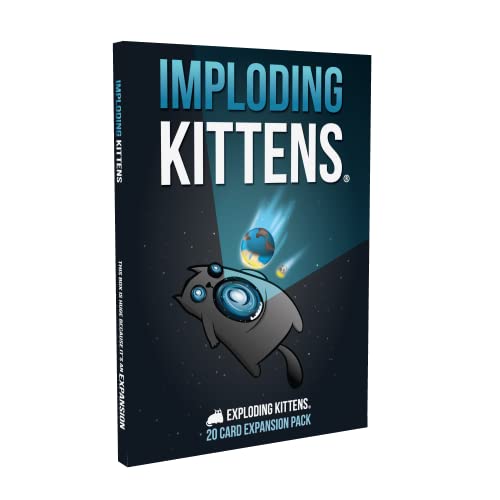 Imploding Kittens Expansion Pack by Exploding Kittens - Card Games for Adults Teens & Kids - Fun Family Games