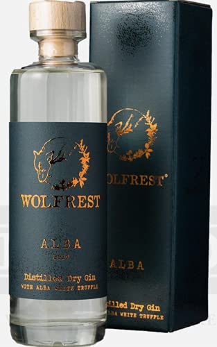 Italian Dry Gin -WOLFREST- ALBA Con tartufo bianco di Alba 500 ml 45% vol