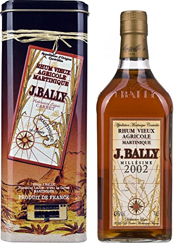 J. Bally J.Bally Vieux Agricole Millesime 2002 Rum in In Scatola di...