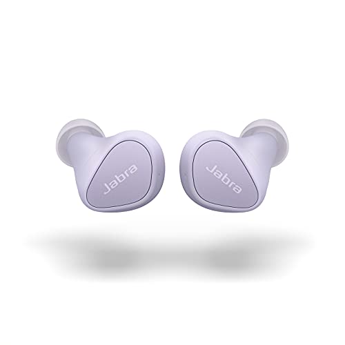 Jabra Elite 3 Auricolari Bluetooth In-Ear - Auricolari Wireless con design che isola dal rumore, 4 microfoni per chiamate chiare, bassi ricchi, audio personalizzabile e modalità Mono - Lila