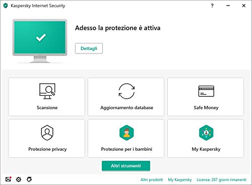 Kaspersky Internet Security 2022 | 1 Dispositivo | 1 Anno | PC   Ma...