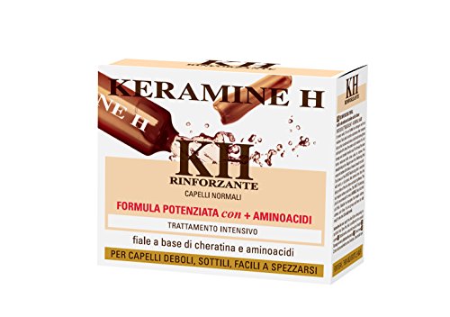 Keramine H - Fiala Rinforzante per capelli Bianca - 10 monodose...