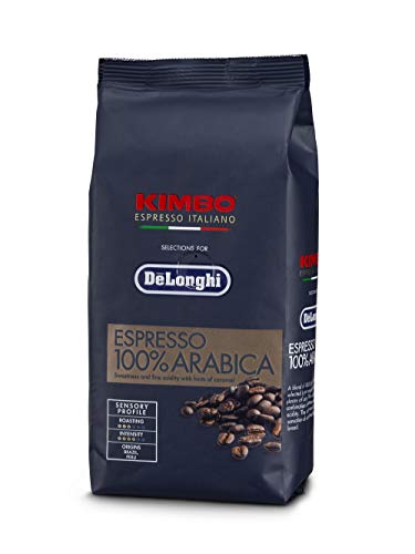 KIMBO per De Longhi Caffè 100% Arabica in chicchi - 250gr - per ma...