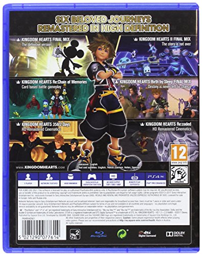 Kingdom Hearts Hd 1.5 + 2.5 Remix Ps4- Playstation 4...