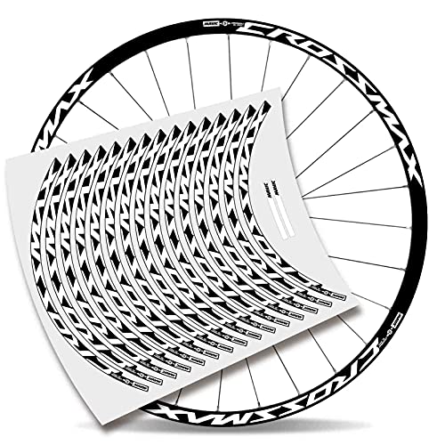 Kit adesivi bicicletta Stickers LLANTA Mavic Crossmax Pro Carbon 29   MTB BTT B (bianco)