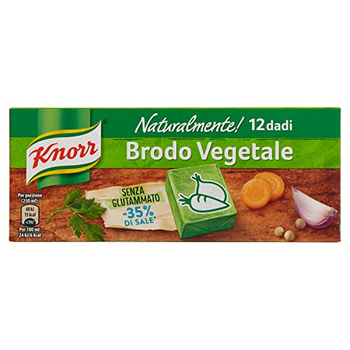 Knorr Dado Vegetale senza Glutammato, 12 Dadi...