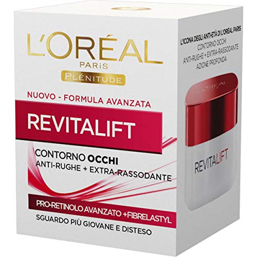 L Oréal Paris Contorno Occhi Revitalift, Azione Anti-Rughe con Pro...