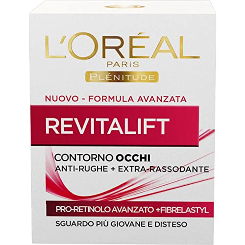 L Oréal Paris Contorno Occhi Revitalift, Azione Anti-Rughe con Pro...