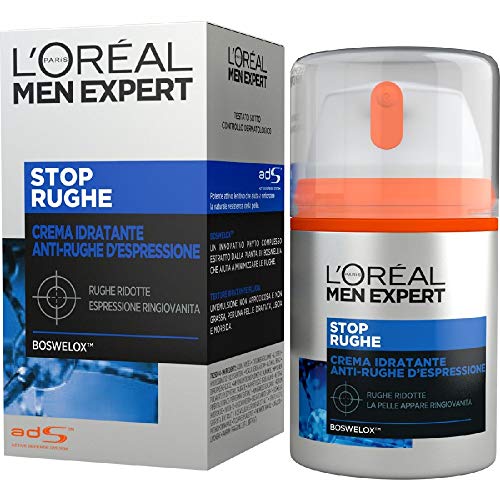 L Oréal Paris Men Expert Stop Rughe, Crema Idratante Anti-Rughe d ...