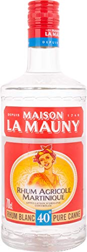 La Mauny Rhum Blanc Agricole 40% - 700ml...