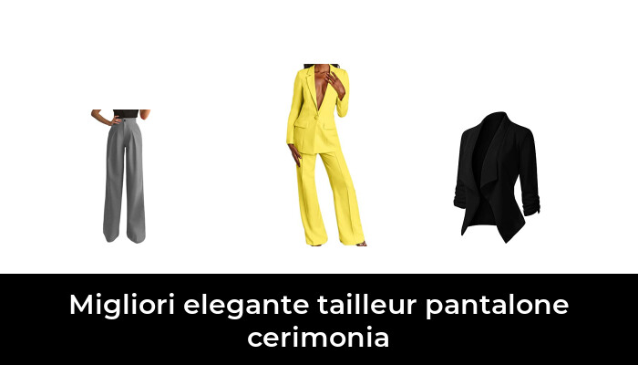 46 Migliori elegante tailleur pantalone cerimonia nel 2022 [Secondo 858 Esperti]
