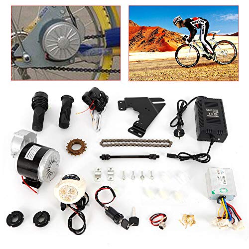 MINUS ONE Kit di conversione per bicicletta elettrica da 350 W, 24 V, per bicicletta, fai da te, accessori per biciclette da 22-28 