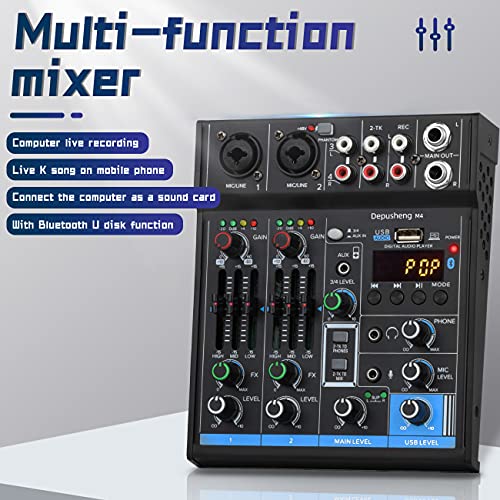 Mixer audio professionale Scheda audio Console interfaccia di siste...