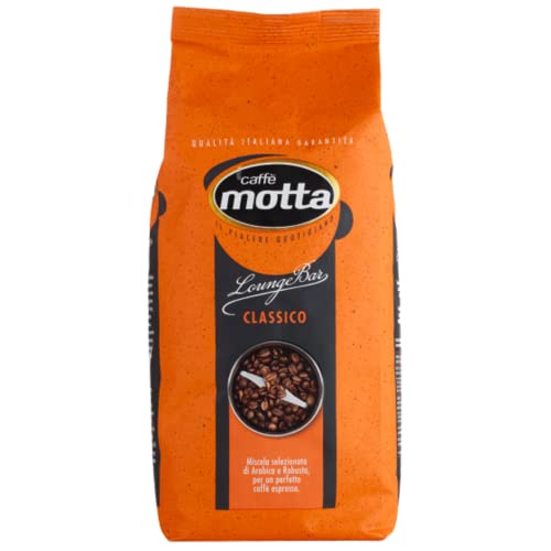 CAFFE  MOTTA Caffe in Grani 1 kg, Chicchi di Caffè Qualità Lounge...