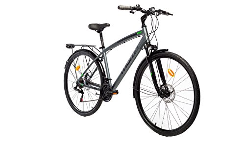 Moma Bikes BITRKMG18, Bicicletta Trekking Unisex – Adulto, M-L(1,65-1,79 m)