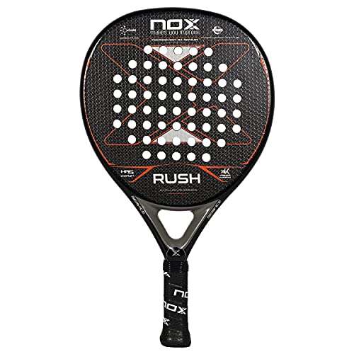 NOX Rush Padel Rush - Exclusive Series, Nero - Rosso, Standard
