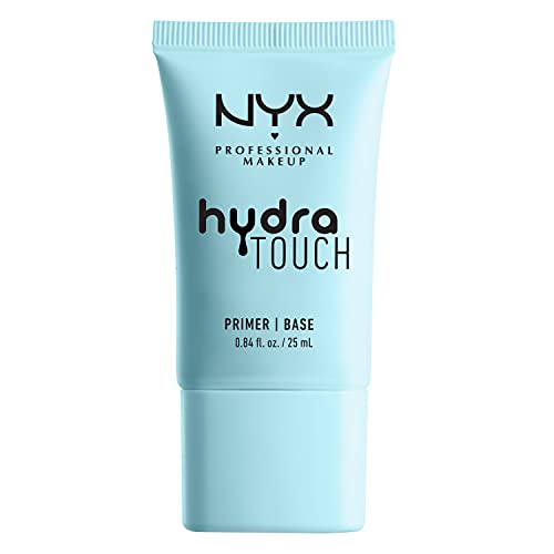 NYX Professional Makeup Primer Hydra Touch, Base per makeup, con estratti di Centella asiatica, nicotinamide e radice di liquirizia, per pelli secche e danneggiate, Formula vegana, 20 ml