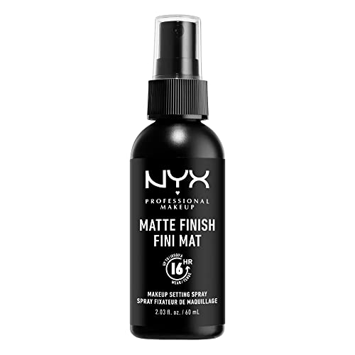 NYX PROFESSIONAL MAKEUP Spray Fissante Setting Spray, Formula Leggera a Lunga Tenuta, Finish Matte, Confezione da 1