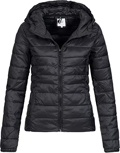 ONLY Short Quilted Jacket Giacca, Black, M Donna