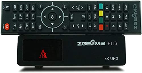 Originale ZGEMMA H9S SE 4K SatelliteTV Ricevitore Enigma2 Linux DVB S2X