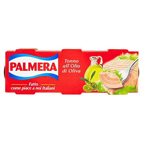 Palmera - Tonno all Olio di Oliva, 3 Lattine da 80g