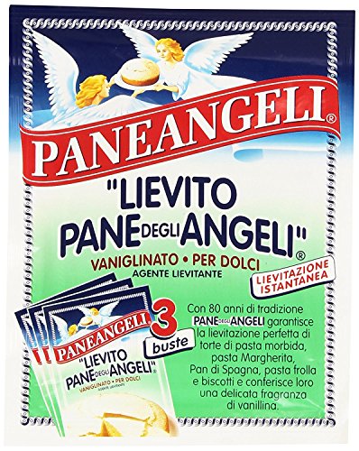 Paneangeli Lievito Pane degli Angeli, Vaniglinato per Dolci, Lievitazione Istantanea, 48g