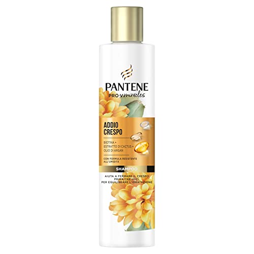 Pantene Pro-V Miracles Shampoo Idratante per Capelli Crespi, 225ml...