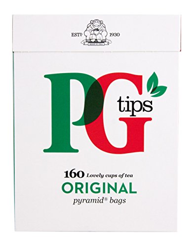 Pg Tips Tè in Bustina, 160 Bustine - 464 gr...