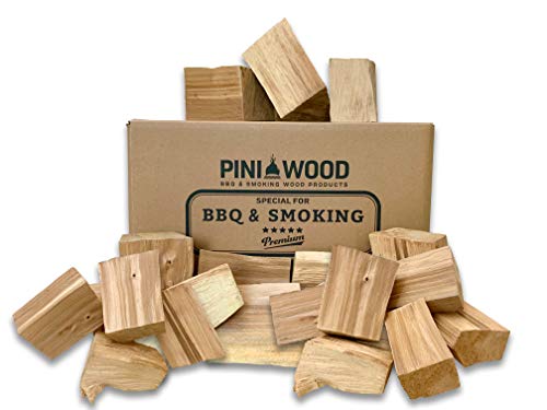 PINI Wood Chunks in legno di faggio senza corteccia 7 kg