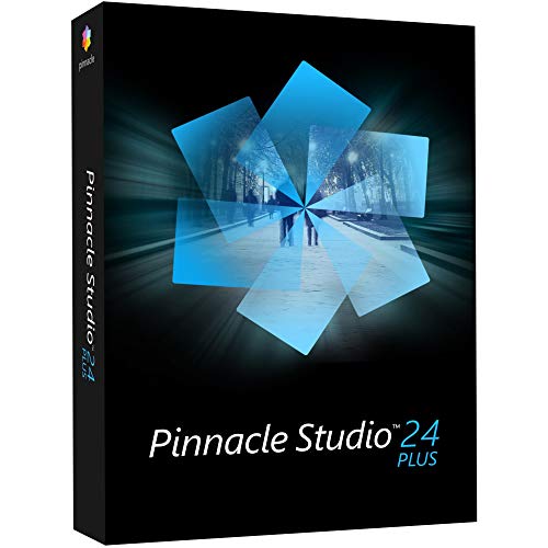 Pinnacle Studio 24 Plus | Potente software di registrazione di schermate ed editing video [disco per PC]