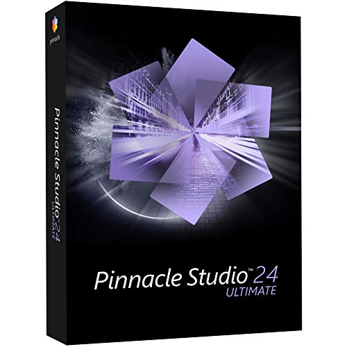 Pinnacle Studio 24 Ultimate | Software di registrazione di schermate ed editing video avanzato [disco per PC]