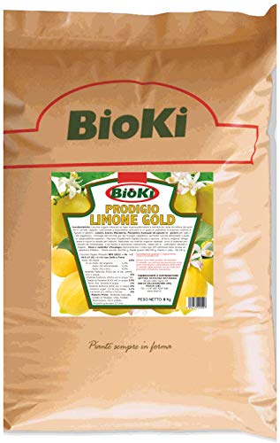 Prodigio Limone Gold, concime slow release alta qualità  per limoni ed agrumi, busta da 8 kg