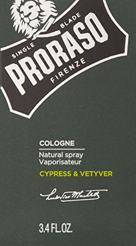 Proraso Colonia Cypress Vetyver - 1 pz, 100 Milliliters...