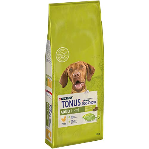 Purina Tonus Dog Chow Croccantini per Cani con Pollo 14 kg