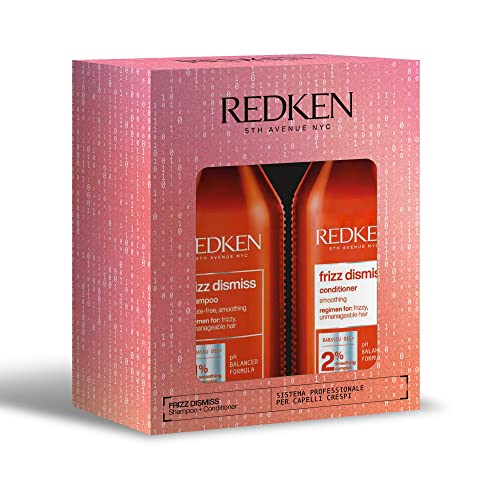 Redken Frizz Dismiss Kit Shampoo + Conditioner per capelli crespi