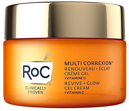 RoC - Multi Correxion Revive + Glow Crema Gel Vitamina C - Anti Rug...